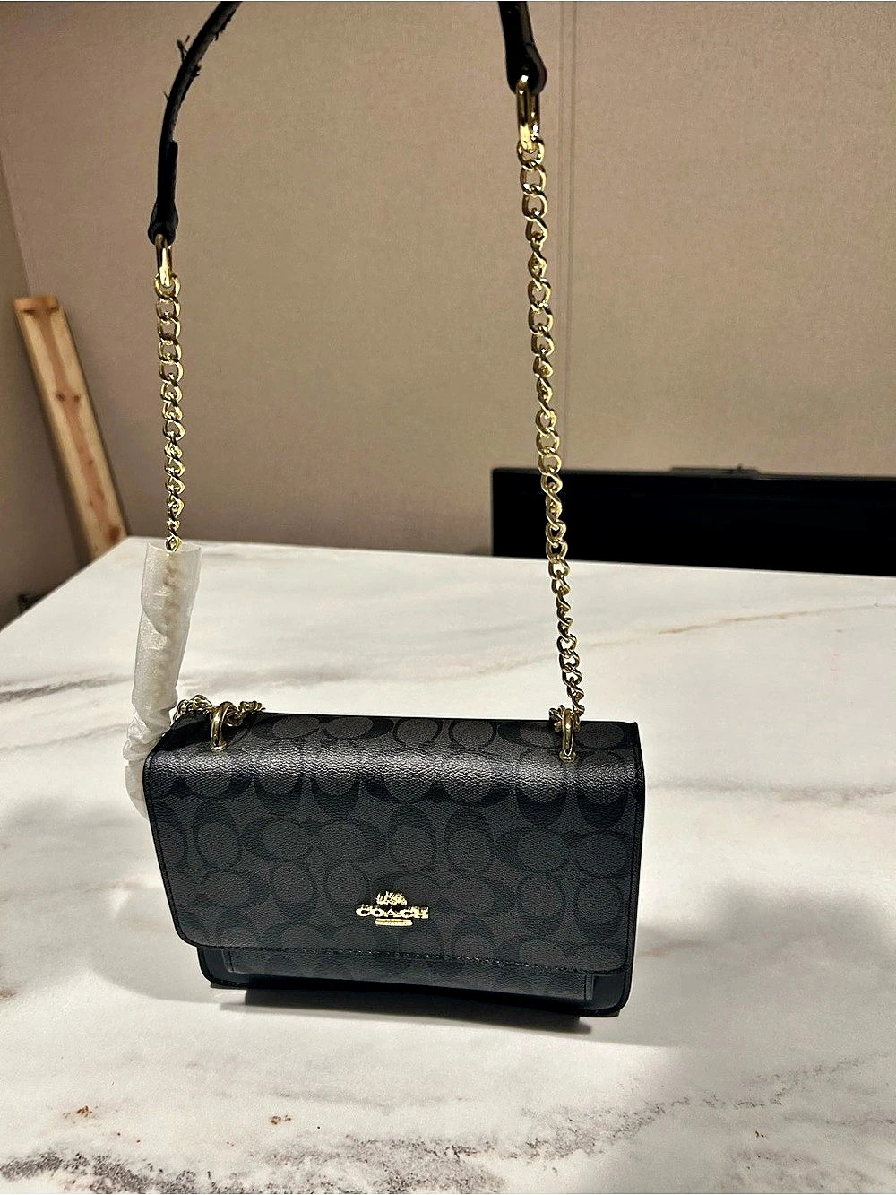 Black coach bag
